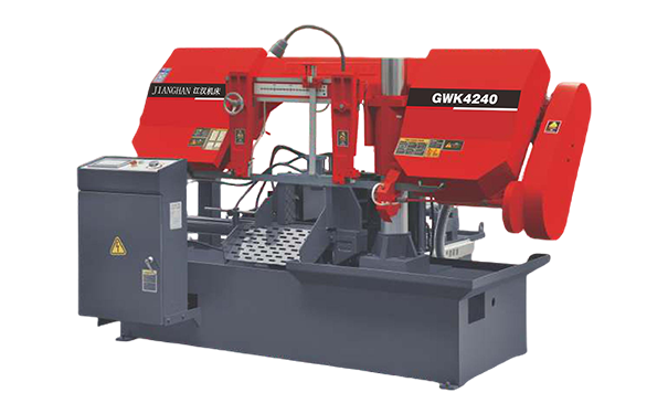 罗田GWK4240数控双柱卧式带锯床