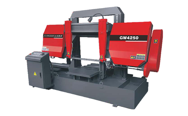 罗田GW4250双柱龙门卧式带锯床