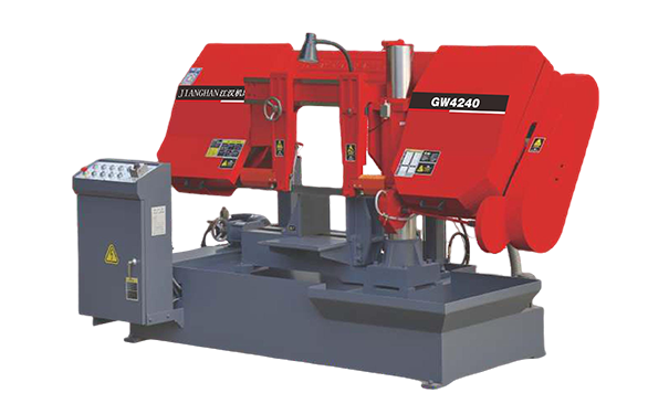 罗田GW4240双柱卧式带锯床